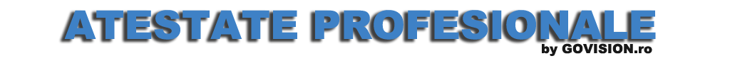 Atestate profesionale